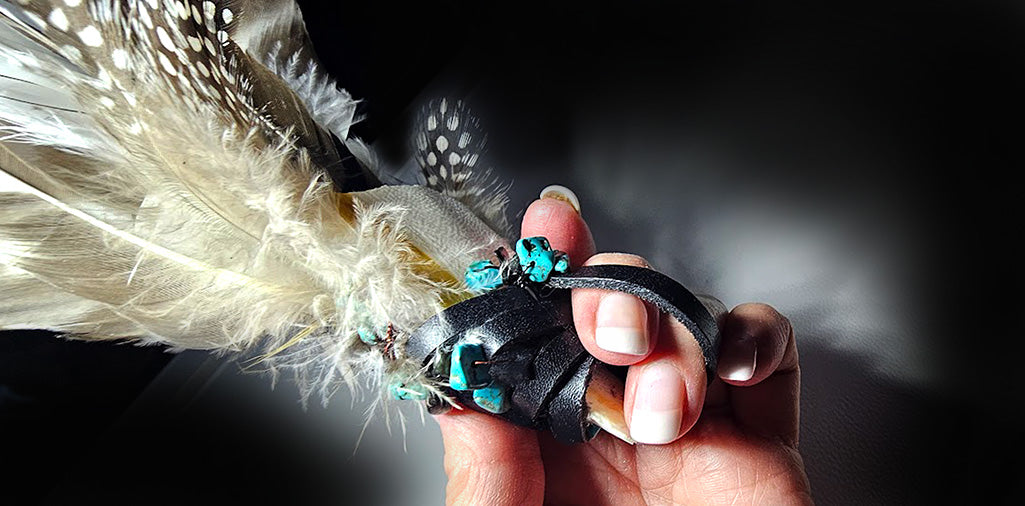 Smudging Feathers 001