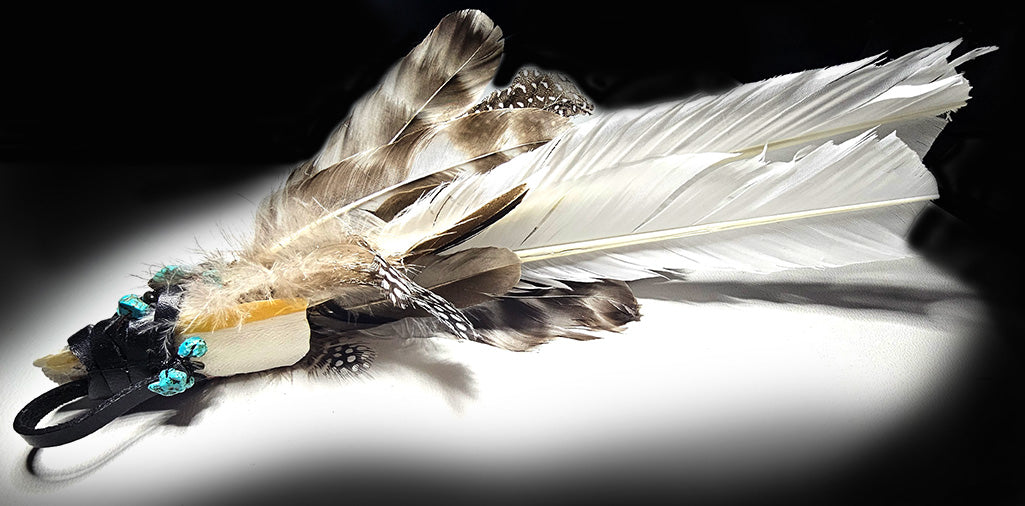 Smudging Feathers 001