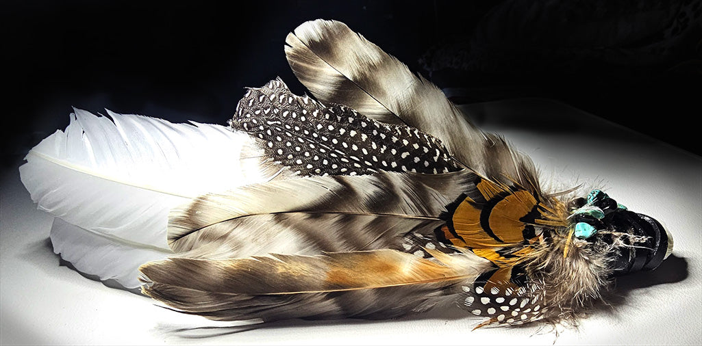 Smudging Feathers 001