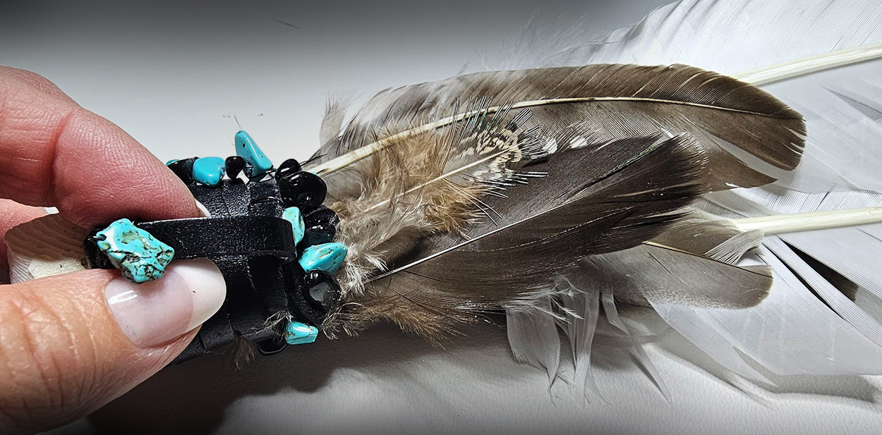 Smudging Feathers 002