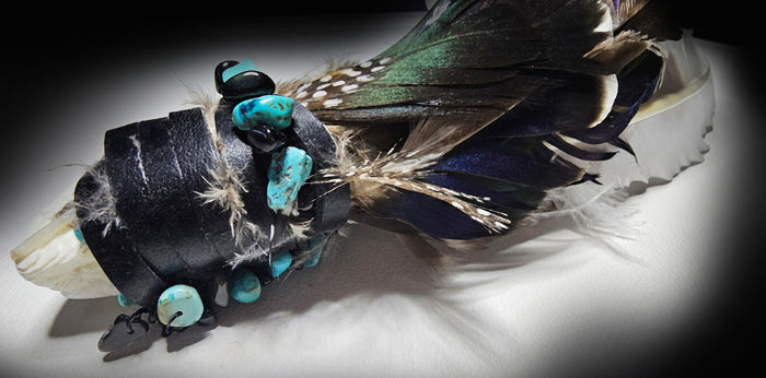 Smudging Feathers 002