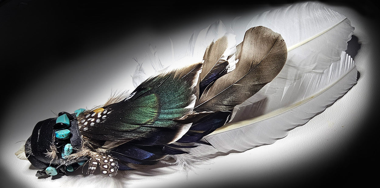 Smudging Feathers 002