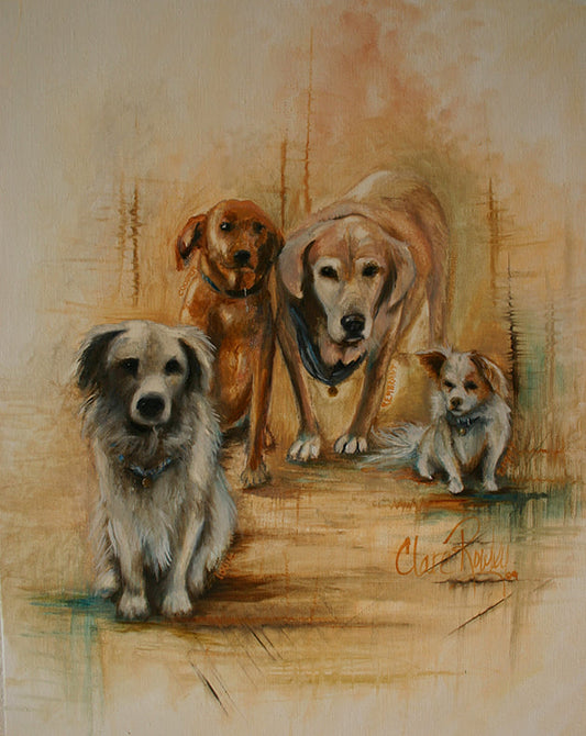 The Breakfast Club Pet Portrait