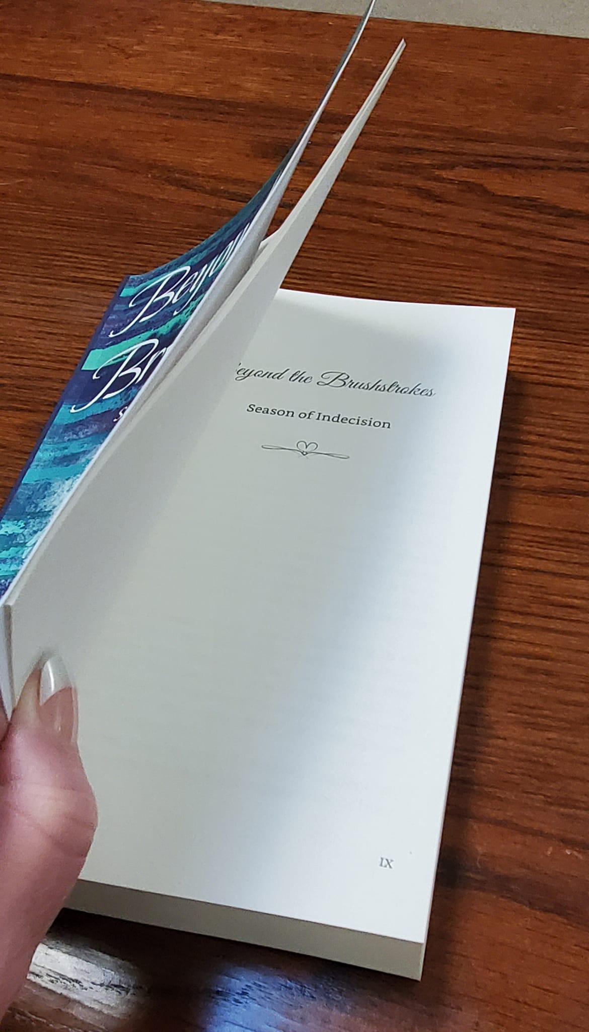 Beyond the Brushstrokes Paper Back - Autographed Copy