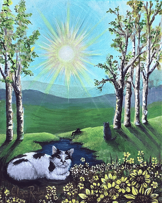 Mufasa's Heaven Pet Portrait