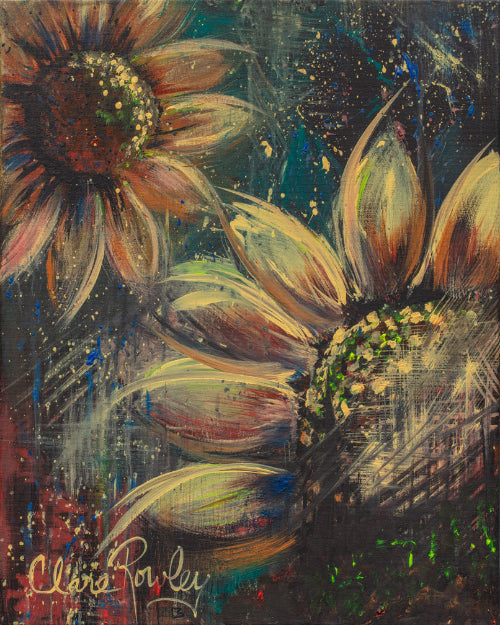 Sunflower Dreams Acrylic Painting